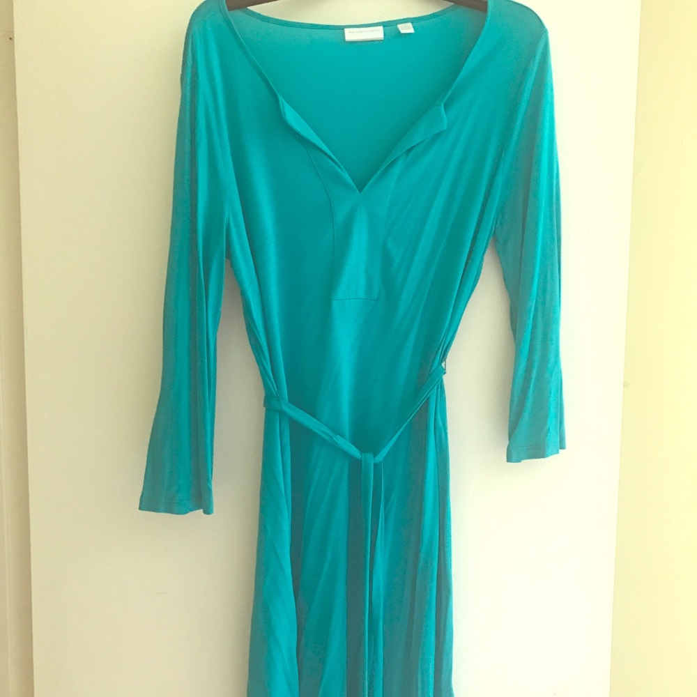 New York & Company Teal Dress